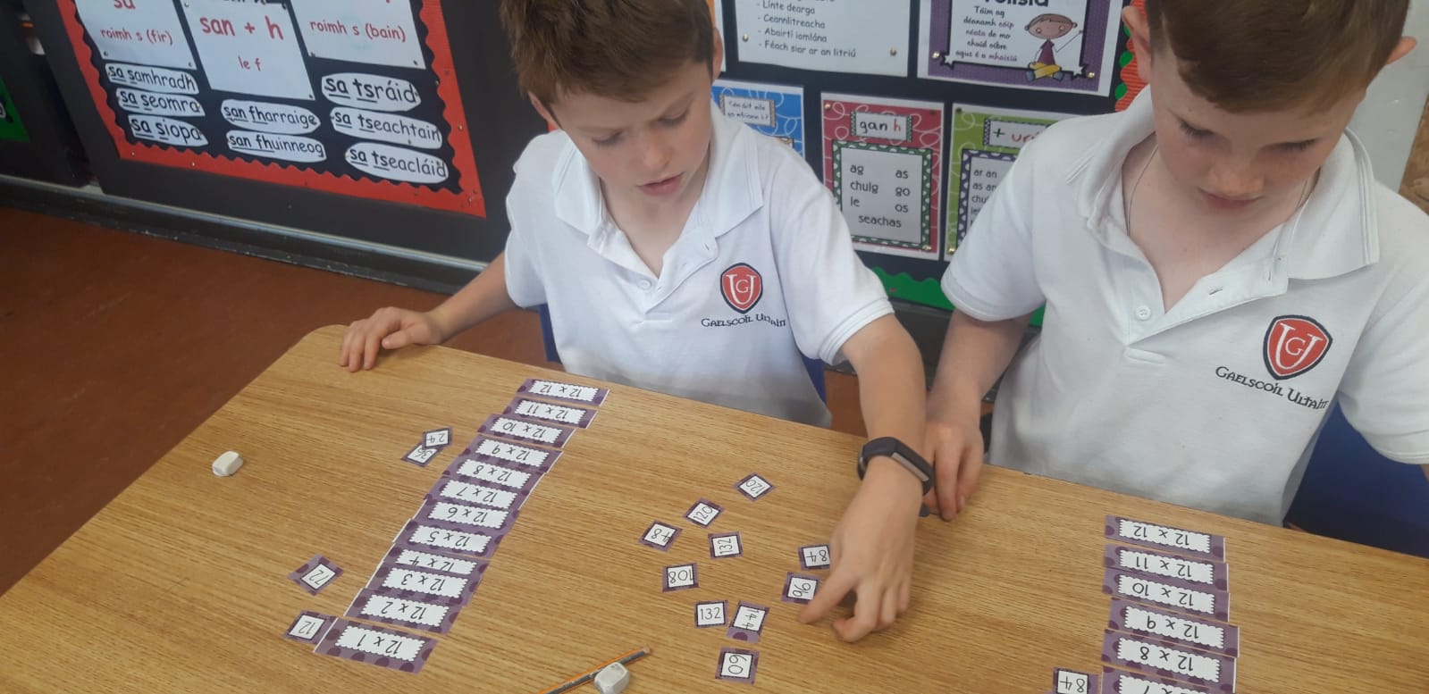 Rang 3 were multiplying | Gaelscoil Ultain